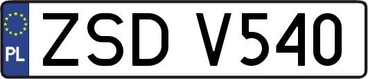 ZSDV540