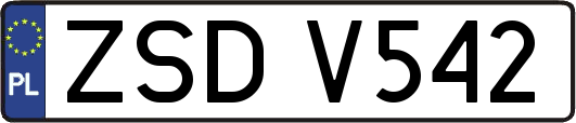 ZSDV542