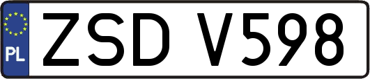 ZSDV598