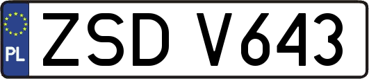 ZSDV643