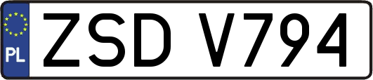 ZSDV794