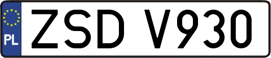 ZSDV930