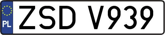 ZSDV939