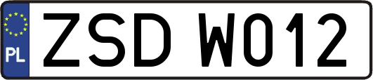 ZSDW012