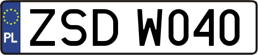 ZSDW040