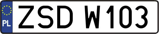 ZSDW103