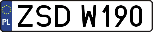 ZSDW190