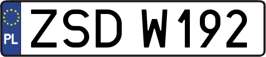 ZSDW192