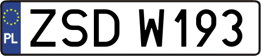 ZSDW193
