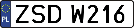 ZSDW216
