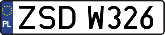 ZSDW326