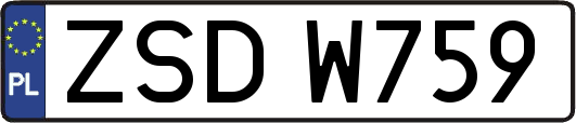 ZSDW759