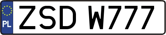 ZSDW777