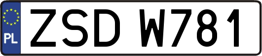 ZSDW781
