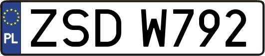 ZSDW792