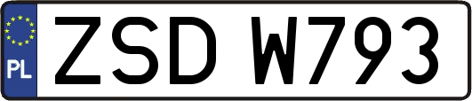 ZSDW793