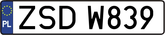 ZSDW839