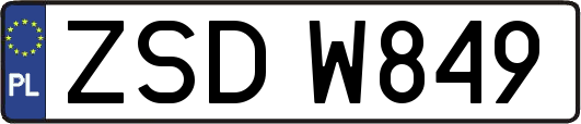 ZSDW849