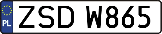 ZSDW865