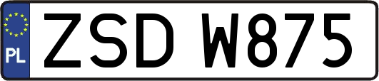 ZSDW875