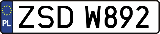 ZSDW892