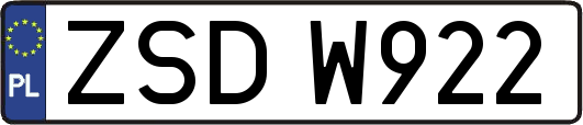 ZSDW922