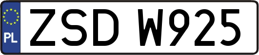 ZSDW925