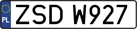 ZSDW927