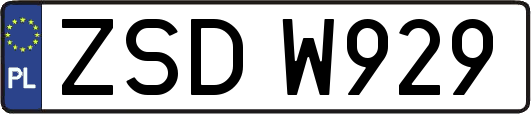 ZSDW929