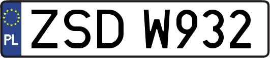 ZSDW932