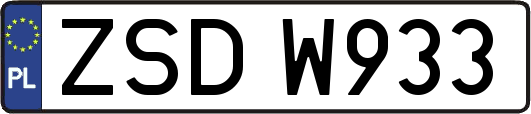 ZSDW933