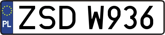 ZSDW936