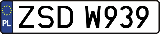 ZSDW939