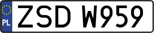 ZSDW959