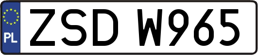 ZSDW965