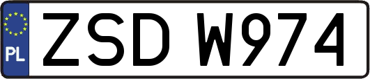 ZSDW974