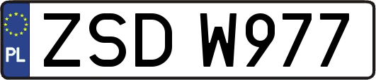 ZSDW977