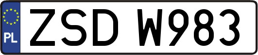 ZSDW983