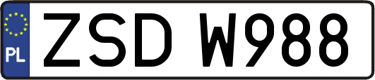 ZSDW988
