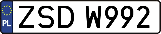 ZSDW992