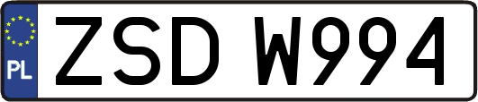 ZSDW994