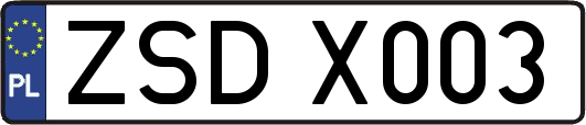 ZSDX003