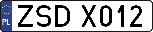 ZSDX012