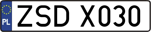 ZSDX030