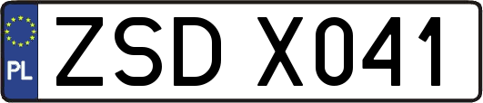 ZSDX041