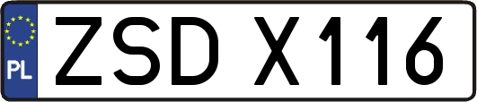 ZSDX116