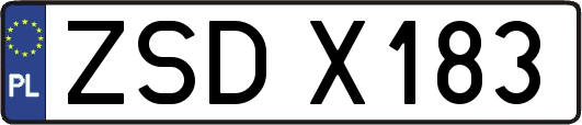 ZSDX183