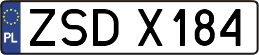 ZSDX184
