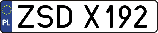 ZSDX192