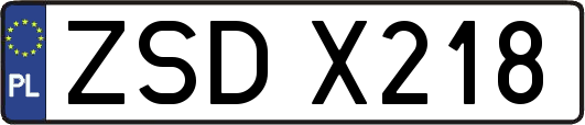 ZSDX218